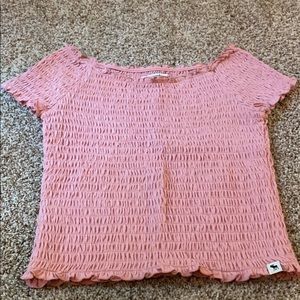 Abercrombie pink top